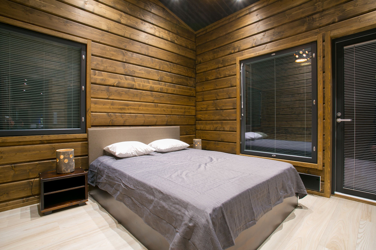 Bedroom 2, Villas Karhunpesä, Lapland