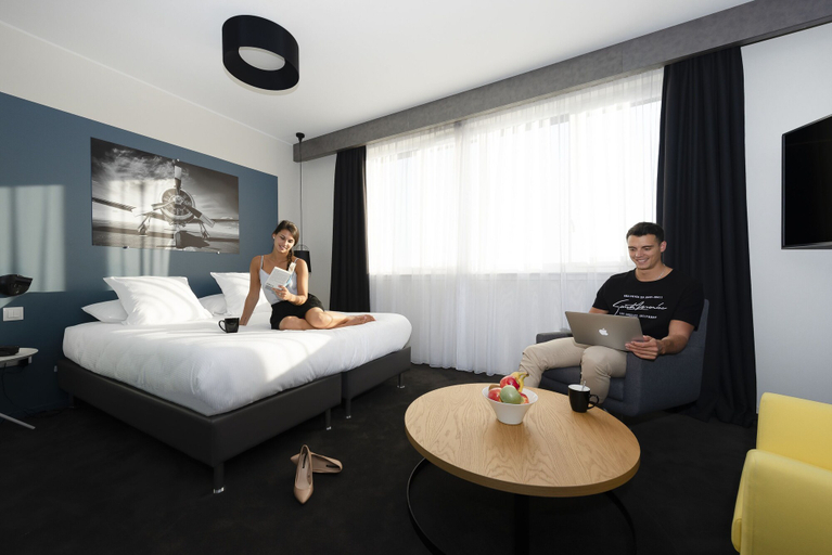 Bedroom 3, Najeti Hôtel Lille Nord, Nord
