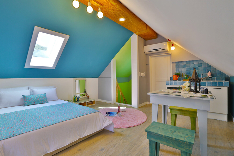 Bedroom 2, Ttiamo Pension, Gyeongju