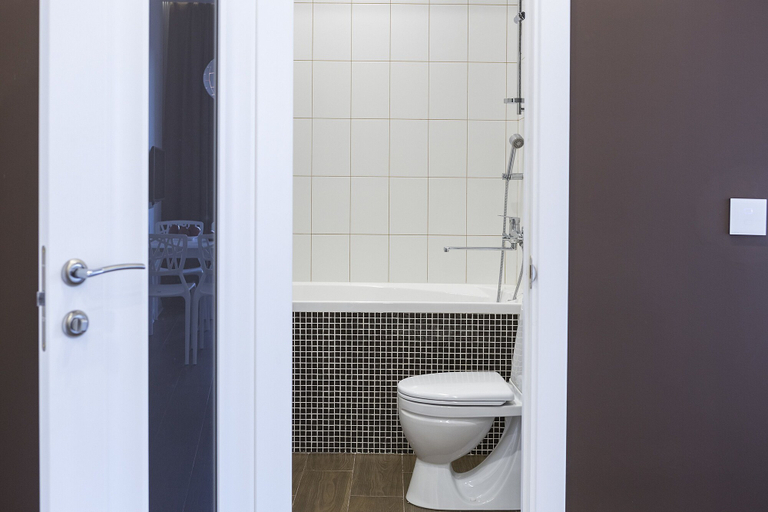 Bathroom, Lux Apartment on Sedova 65a, Irkutskiy rayon