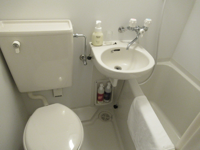 Bathroom 2, Yamaga Onsen Ryokan Hosokawa, Yamaga