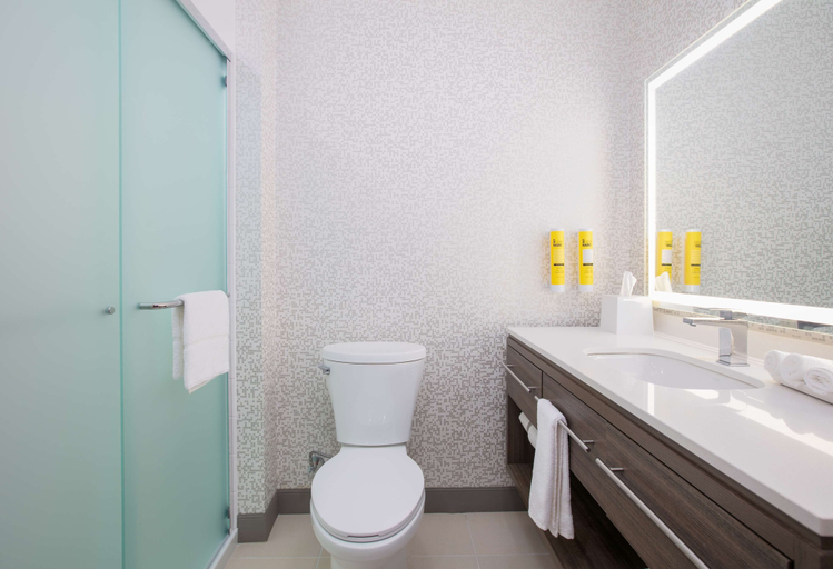 Bathroom 4, Home2 Suites by Hilton Wichita Falls, TX, Wichita