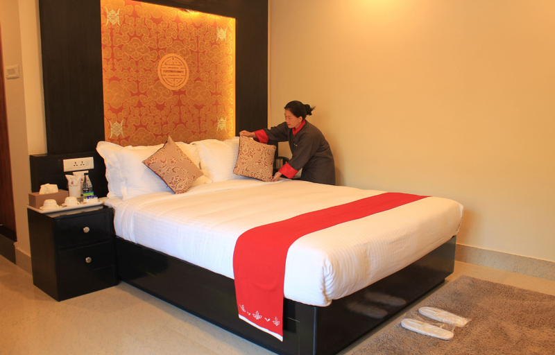 Bedroom 2, The Four Boutique Hotel, Lingmukha