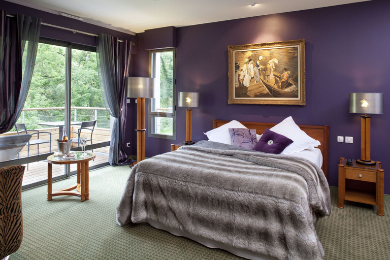 Bedroom 3, Hôtel la Source Bleue, Haute-Marne