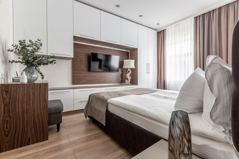 Bedroom 4, Apart-Hotel on Pushkin street 26, Vysokogorskiy rayon