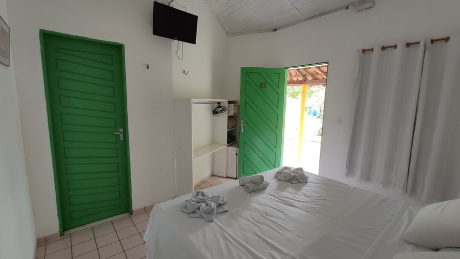 Bedroom 2, Pousada Mar de Estrelas, São Miguel de Touros