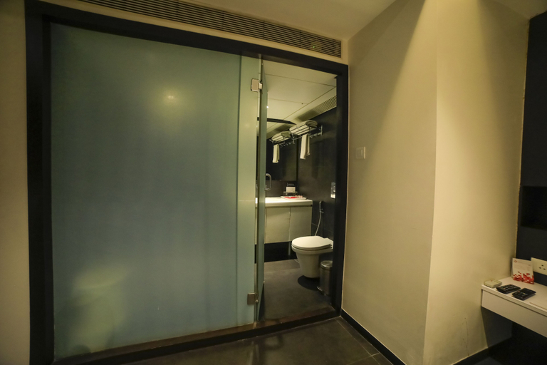 Bathroom 4, Hotel German Palace, Gandhinagar