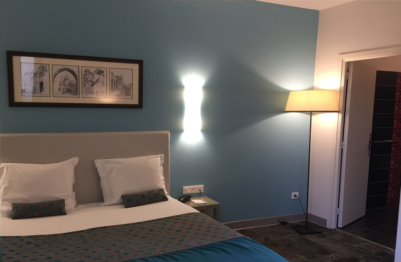 Bedroom 3, Hôtel Du Pont Vieux, Aude