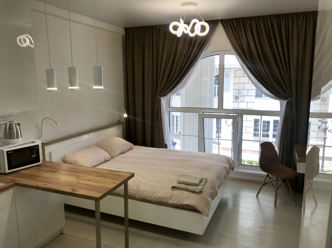 Bedroom 2, Delux Smart Apartments Liverpool, Solomians'kyi
