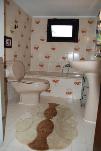 Bathroom, halu! Private Villa w Sea View, Central Macedonia