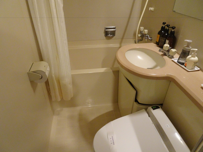 Bathroom 4, Hotel Nampuro, Shimabara