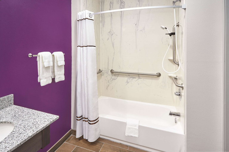Bathroom 4, La Quinta Inn & Suites by Wyndham Springfield IL, Sangamon