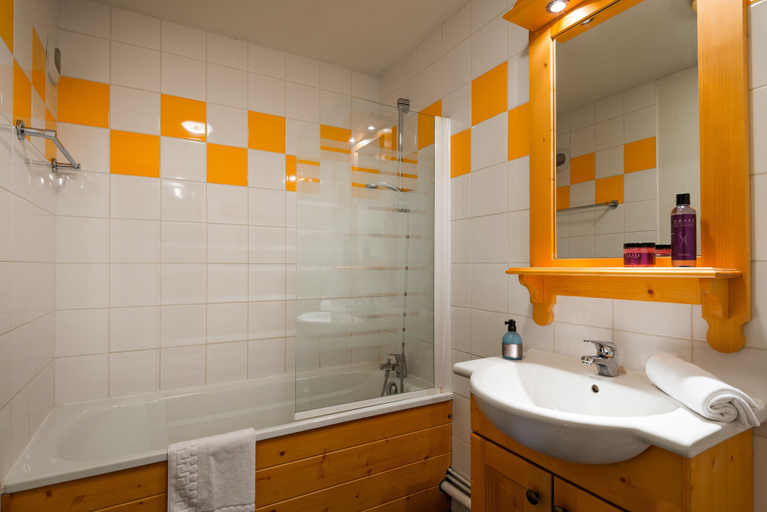 Bathroom, Résidence Lagrange Vacances les Chalets du Galibier 1 et 2, Savoie