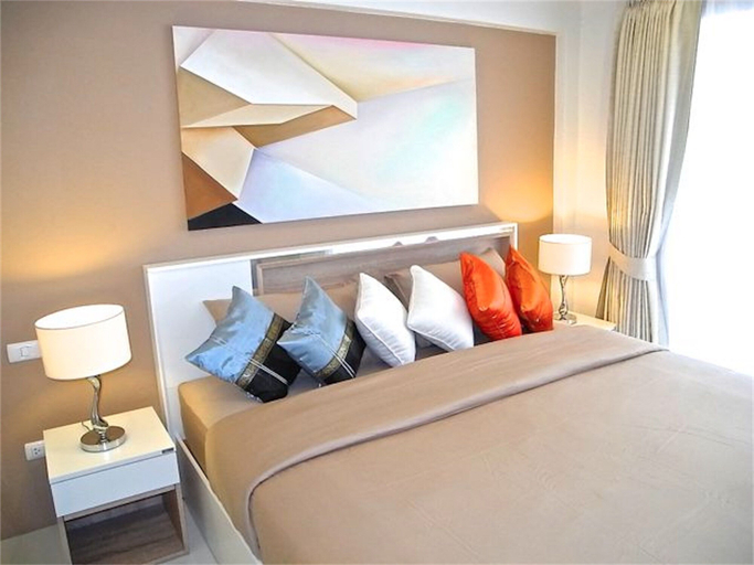Bedroom 2, Kata Plaza 1 bedroom Modern Apartment, Pulau Phuket