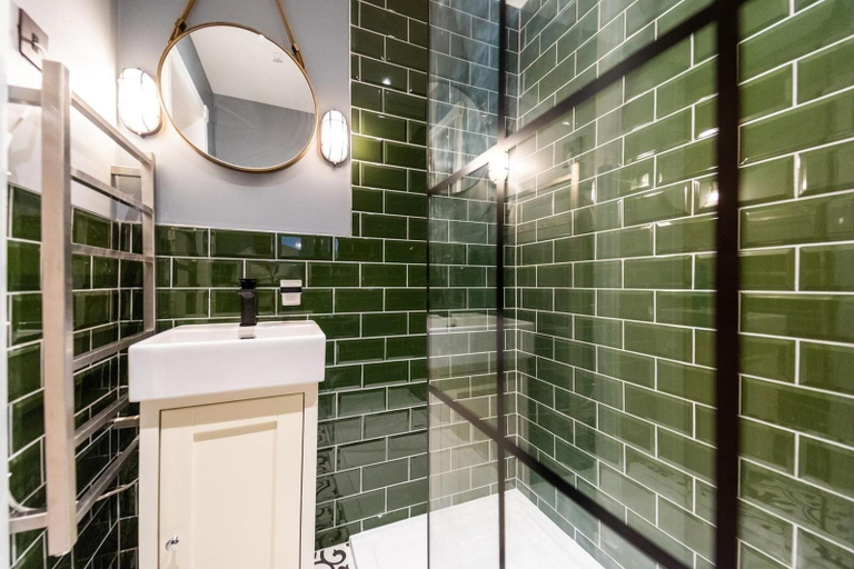 Bathroom 2, Bullseye Bunk House by Sasco, Blackpool