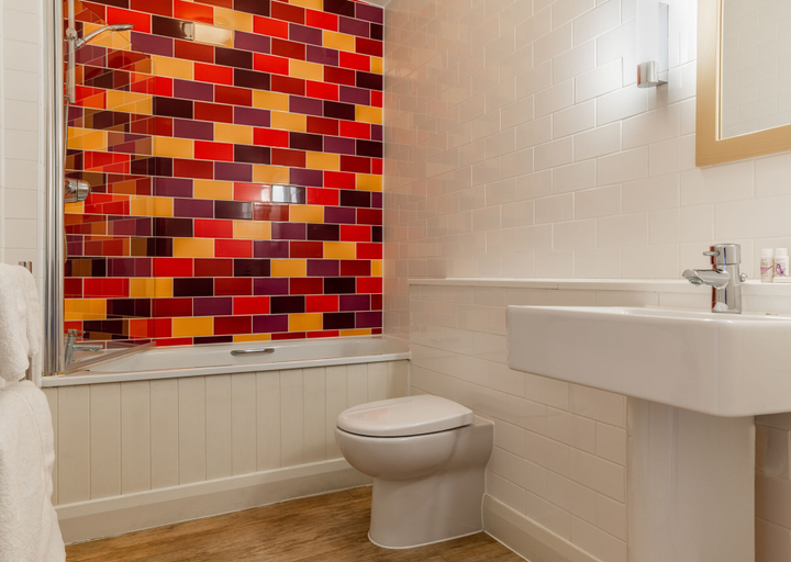 Bathroom 4, The Brudenell Hotel, Suffolk