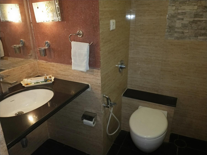 Bathroom 3, Hotel Venkatesh International, Raipur