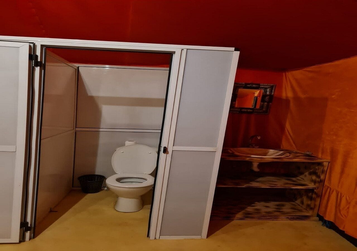 Bathroom, Overnight Camel Trekking, Errachidia