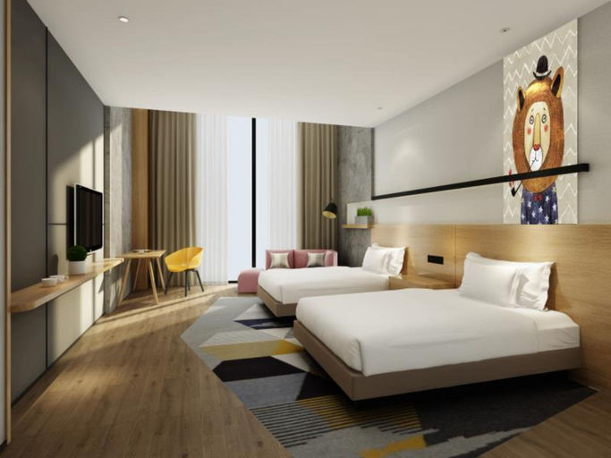 Bedroom, Q-Box Hotel Shanghai Nanqiao, Shanghai