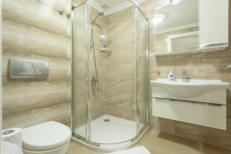 Bathroom 4, Villa Ozcelik Large Private Pool A C Wifi Car Not Required Eco-friendly - 2833, Ortaca