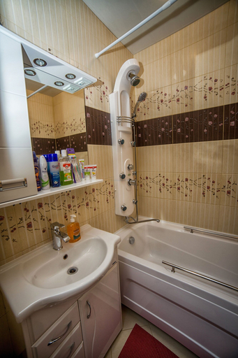Bathroom 4, Arendagrad Apartments Kronshtadtskiy 2, 2 rooms, Smolenskiy rayon