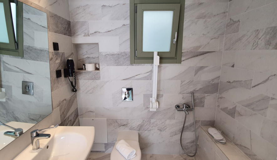 Bathroom 5, Kallos Imar Boutique Hotel, South Aegean