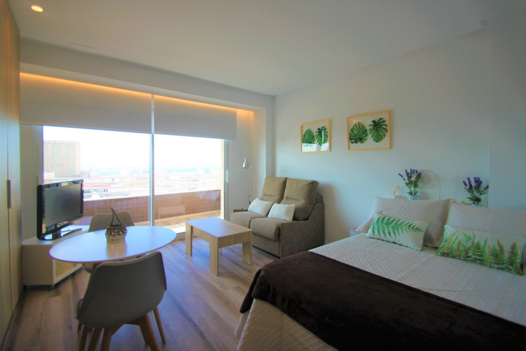 Bedroom 3, Apt. CasaTuris con vistas a Alicante, Alicante
