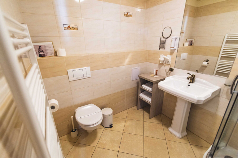 Bathroom 3, Wellness Hotel Pivovar Monopol, Teplice