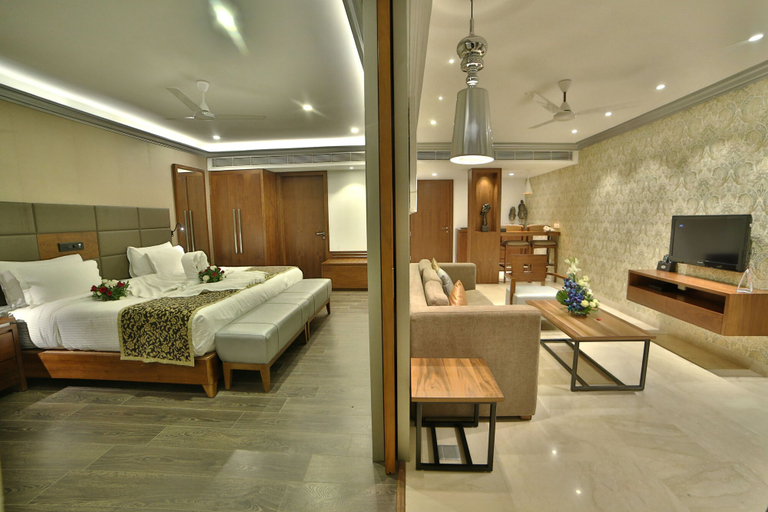 Bedroom 4, Jaisamand Island Resort, Udaipur