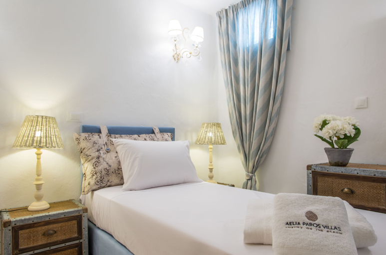 Bedroom 3, Aelia Paros Villas, South Aegean