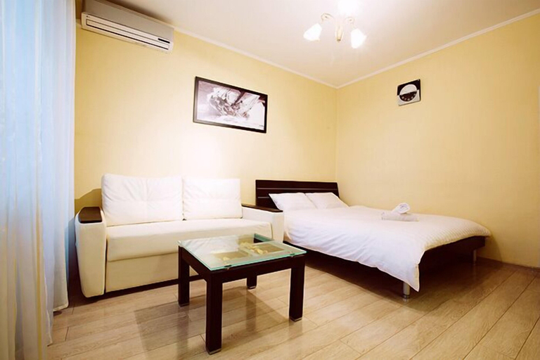 Bedroom 2, ApartLux on Smolenskaya, Central