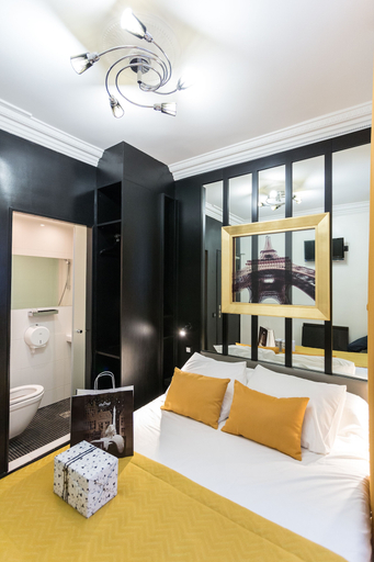 Bedroom 4, Pratic Hotel, Paris