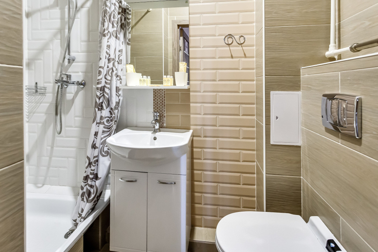 Bathroom 4, Green Hall Apart-hotel, Aksayskiy rayon