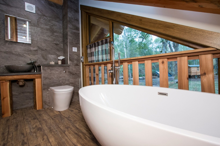 Bathroom 3, Caledonian Cabin, Highland