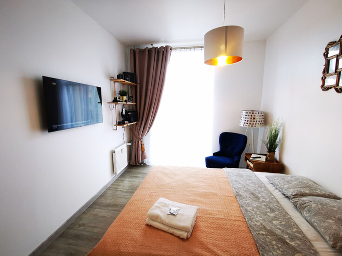 Bedroom 2, Orange Studio, Klaipėdos