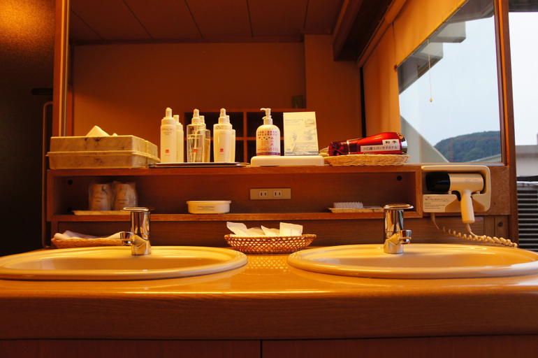 Bathroom 3, Kawaguchiya Kinosaki Riverside Hotel, Toyooka