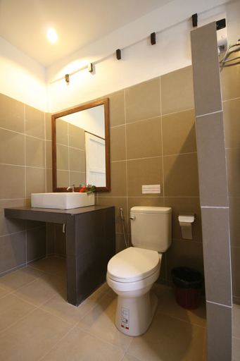 Bathroom 4, Da Kanda Villa Beach Resort, Ko Phangan