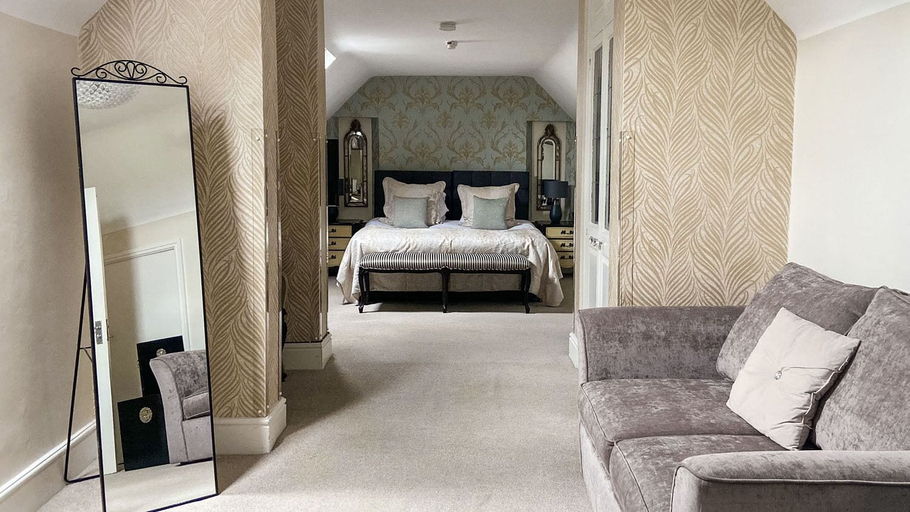 Bedroom 2, Horsley Lodge Hotel, Derbyshire