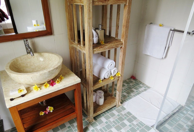 Bathroom 5, Sama's Cottages and Villas, Gianyar