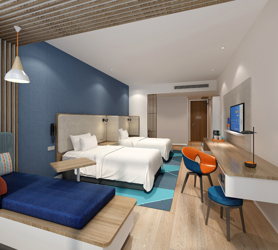 Bedroom 4, Holiday Inn Express NANJING DONGSHAN by IHG, Nanjing