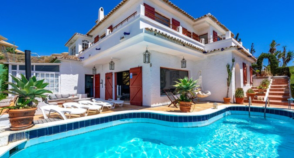 Exterior & Views 2, Villa - 4 Bedrooms with Pool, WiFi and Sea views - 107880, Málaga