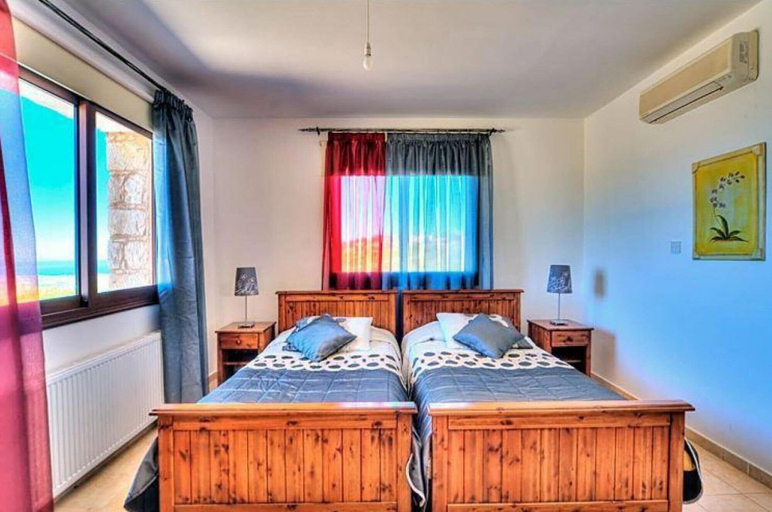 Bedroom 4, Villa Heaven Large Private Pool Sea Views A C Wifi Eco-friendly - 2645