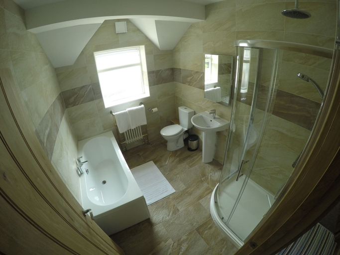 Bathroom 2, The Feathers, Denbighshire