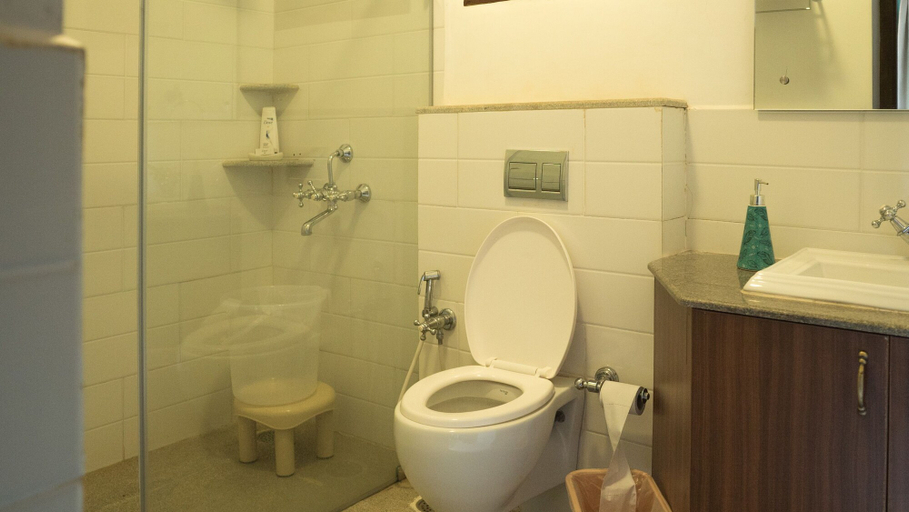 Bathroom 3, Balkatmane Homestay- A Wandertrails Stay, Udupi