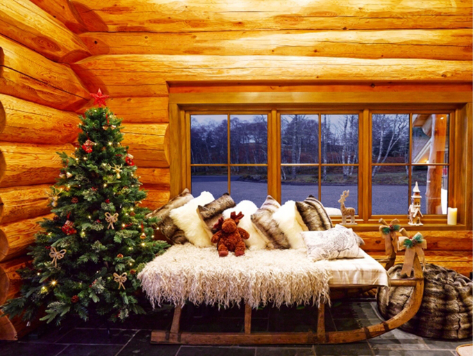 Bedroom 2, Caledonian Cabin, Highland