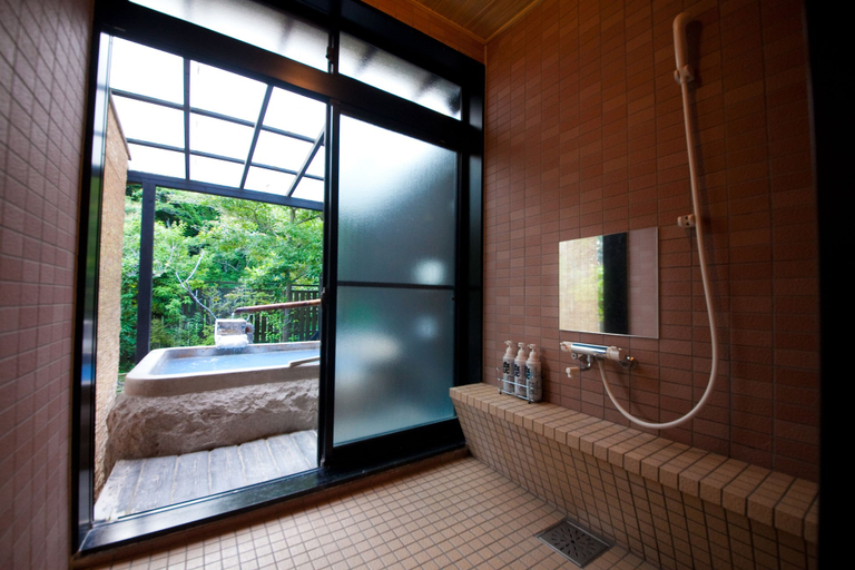 Bathroom 4, Morinoyu Yufuin Yasuha, Yufu