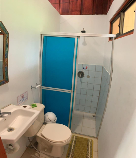 Bathroom 3, Cabinas Los Laureles, Osa