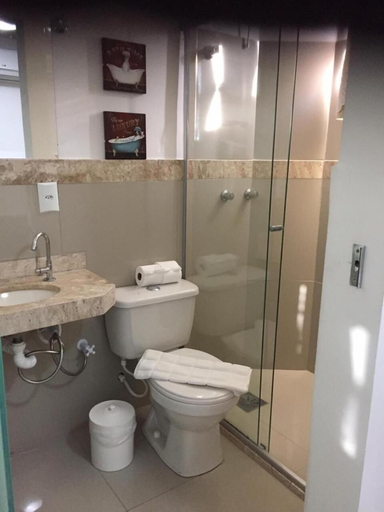 Bathroom 2, Hotel Areião, Goiania