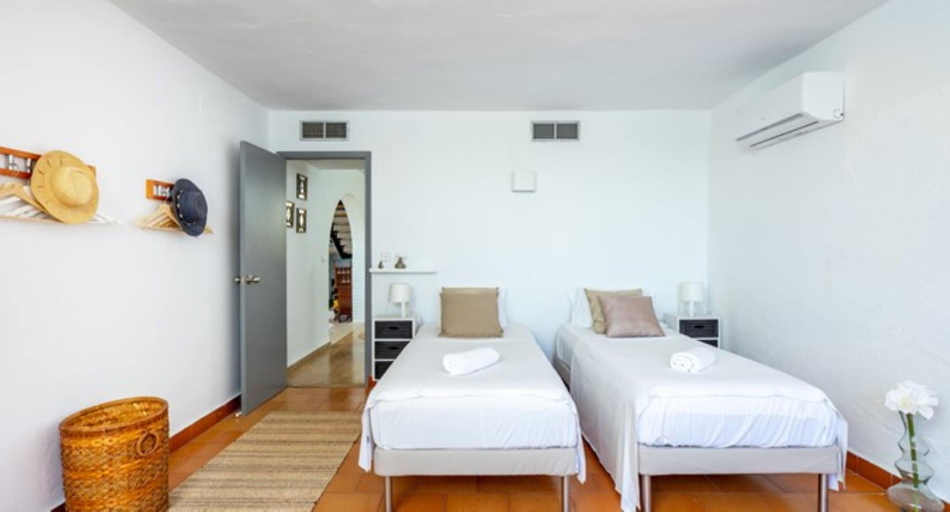 Bedroom 3, Villa - 4 Bedrooms with Pool, WiFi and Sea views - 107880, Málaga