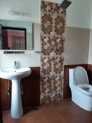 Bathroom 2, Hotel River Holiday Inn, Bagmati